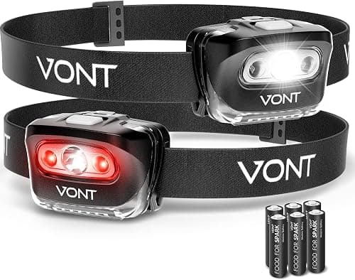 Vont Spark LED Headlamp (2-Pack)